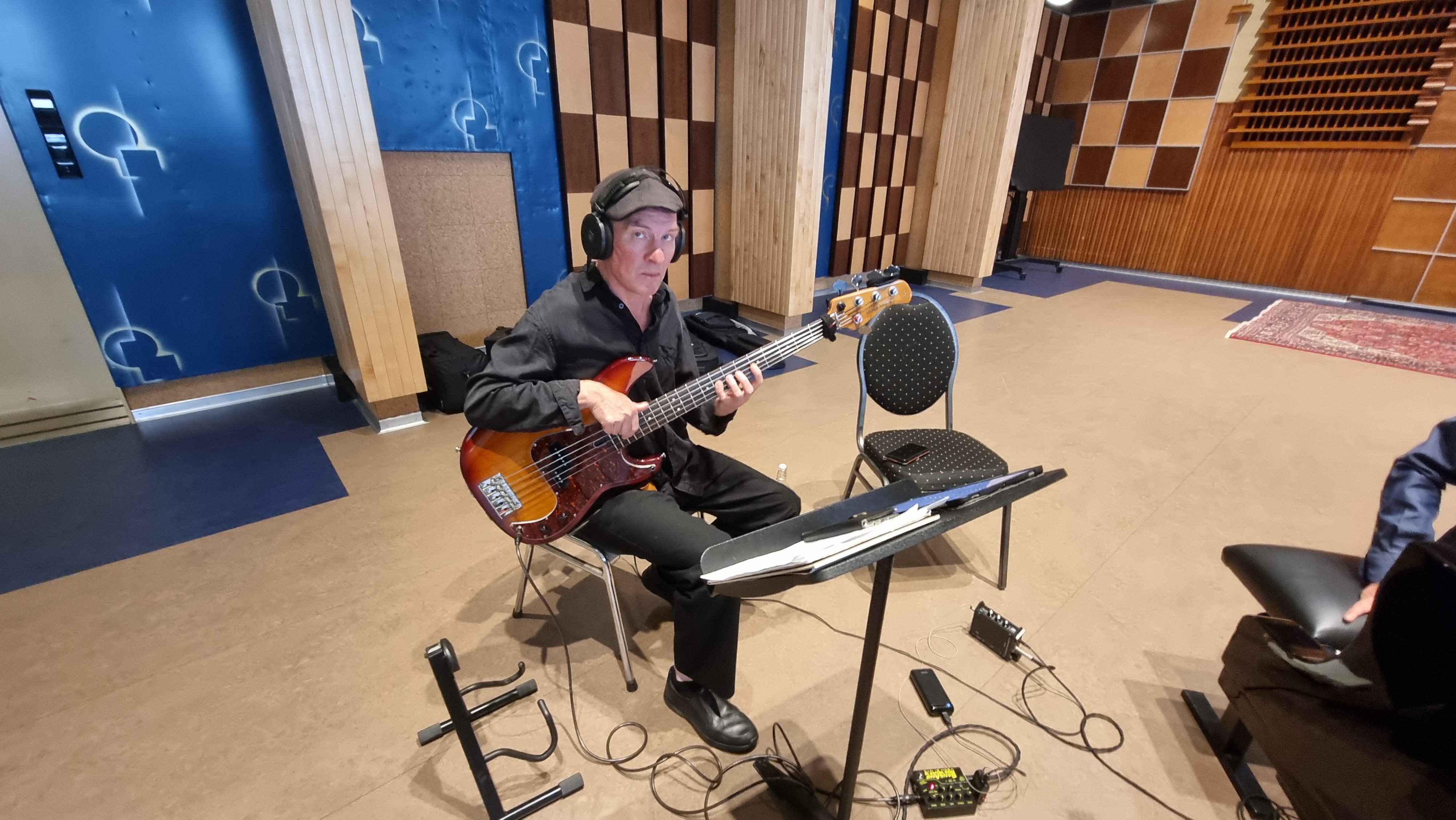 Recording session for Sound Liaison with Cajan Witmer and Peter Bjornild. A One-Mic Recording in DSD256 format