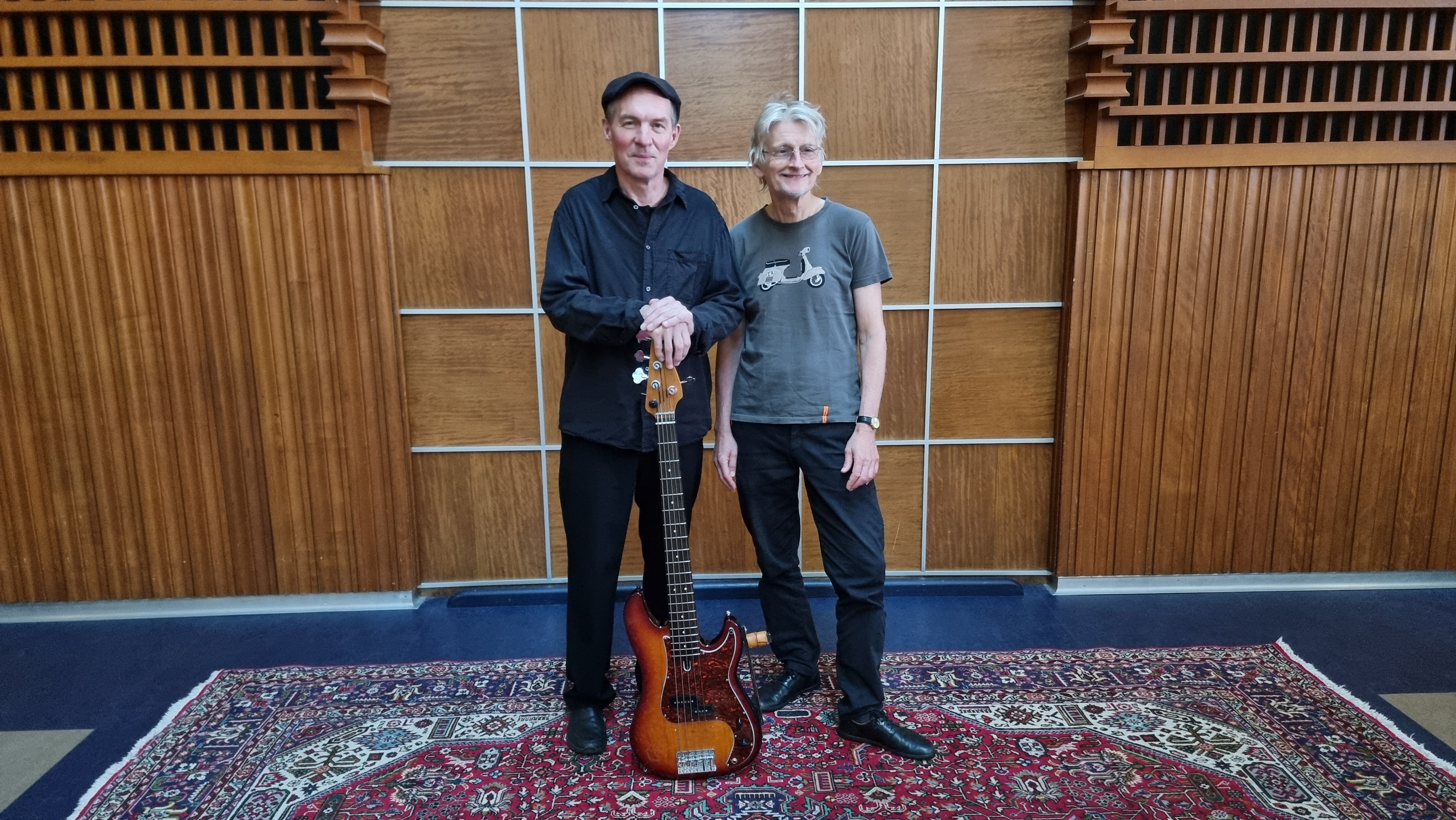 Recording session for Sound Liaison with Cajan Witmer and Peter Bjornild. A One-Mic Recording in DSD256 format