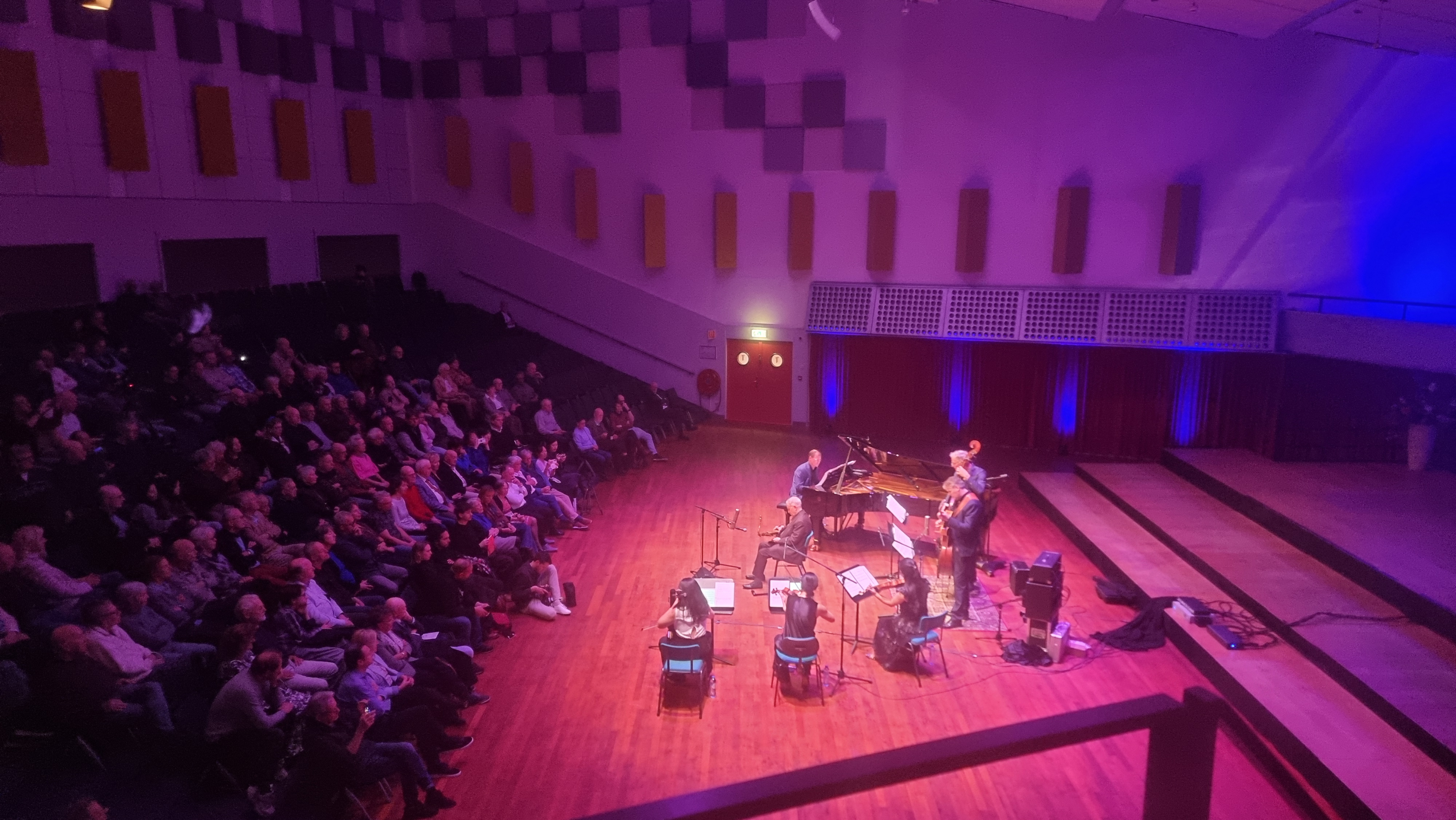 Recording Scott Hamilton at STudio 1 of Heuvellaan Hilversum by Sound Liaison Frans de Rond