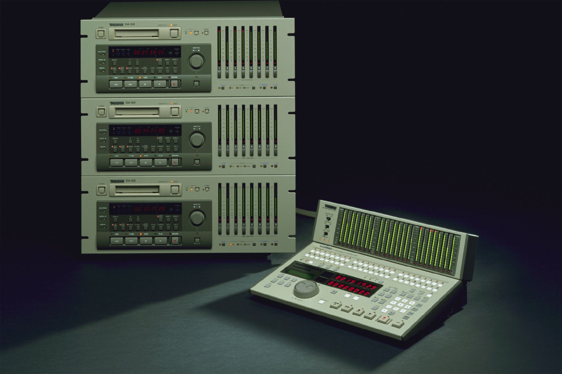 Tascam DA-88 in the studio